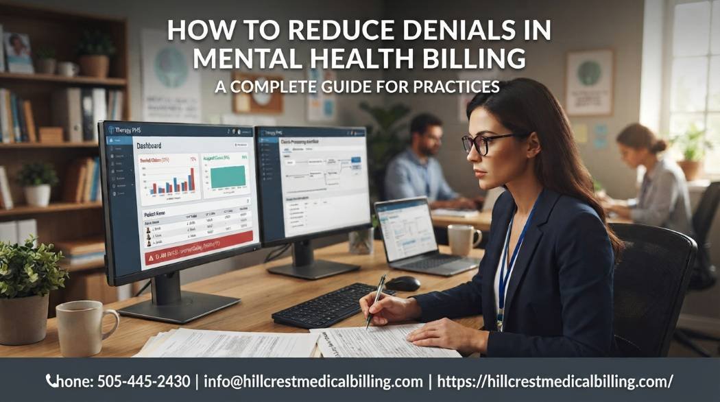 How to Reduce Denials in Mental Health Billing: A Complete Guide for Practices
